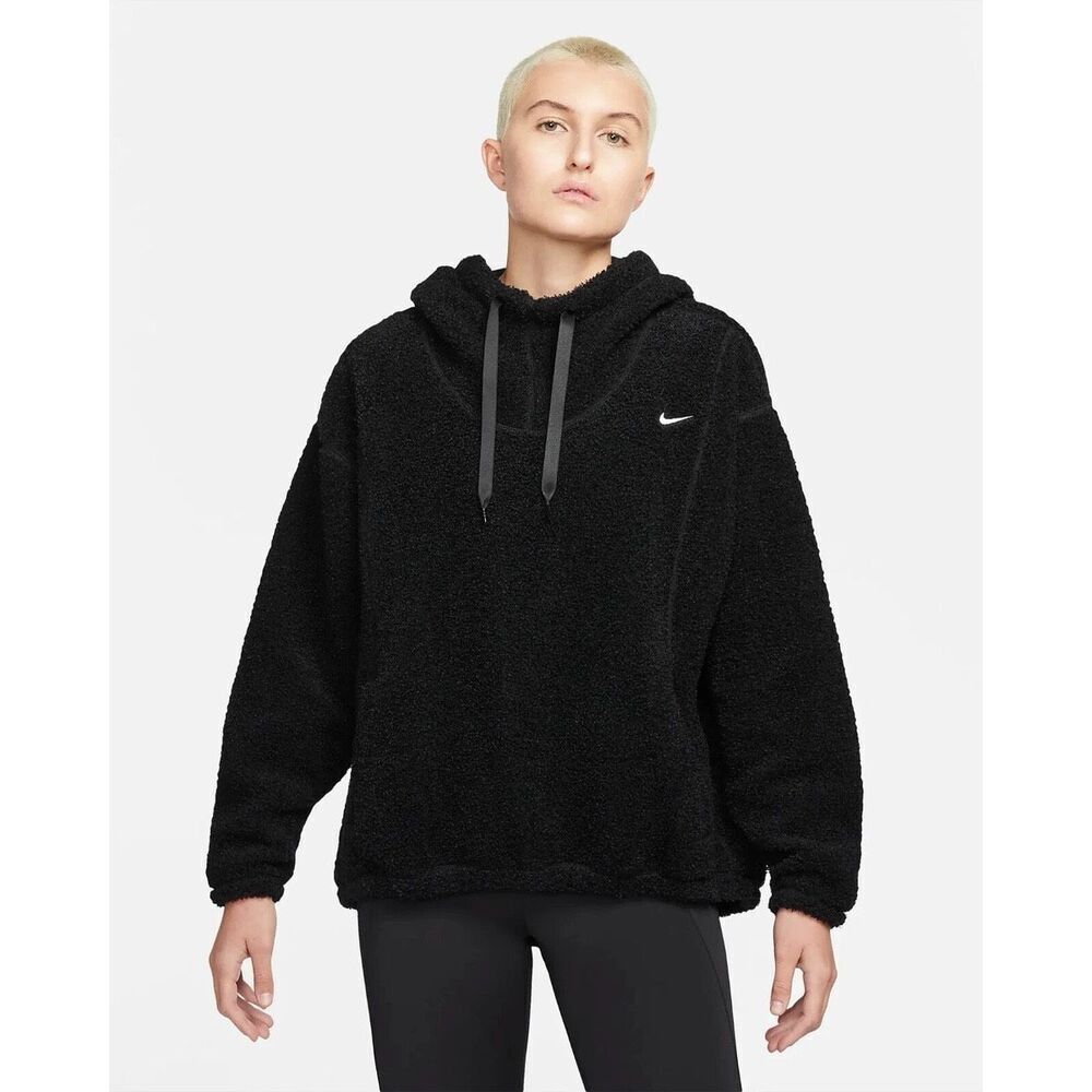 Nike Therma-Fit High-Pile Fleece Pullover Hoodie Size Small